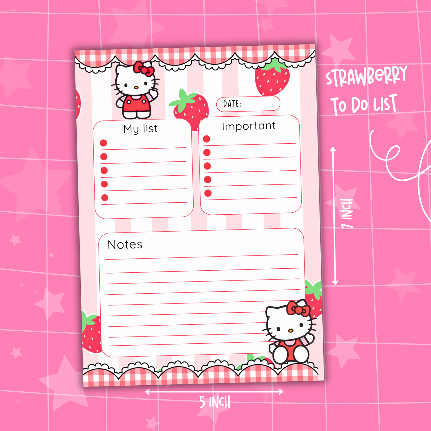 Notepads & To Do List