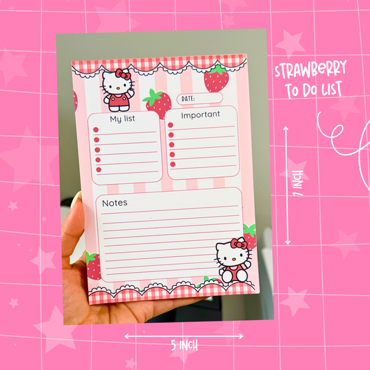 Strawberry To Do List