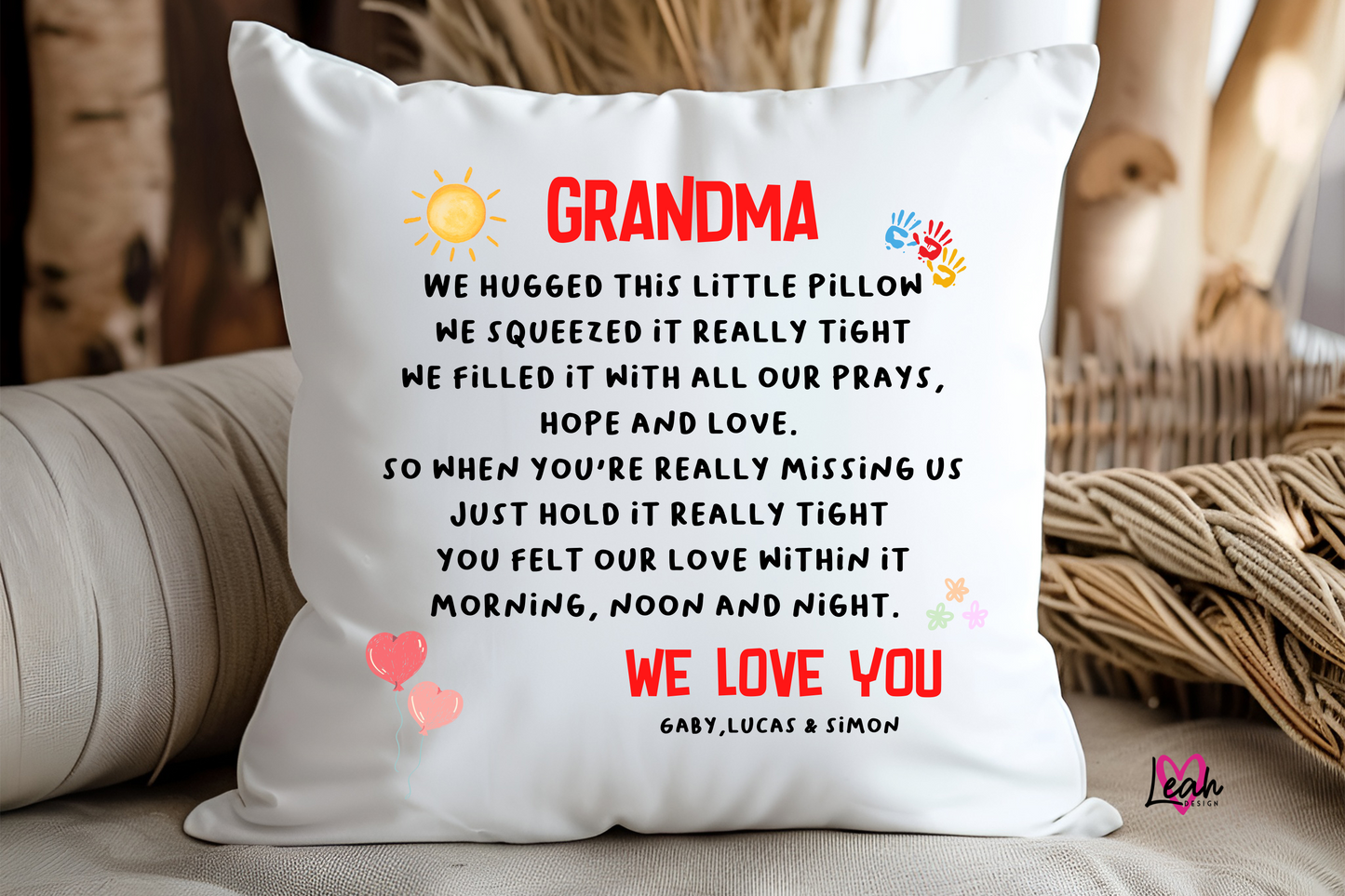 Abuelos Pillow Cover