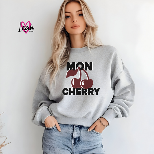 Mon Cherry  Sweatshirt