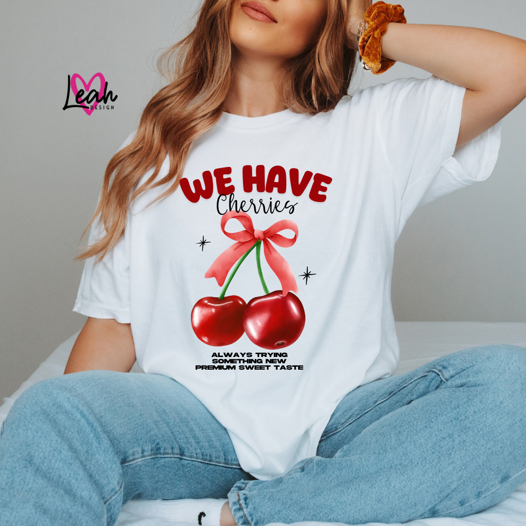 Cherries Boom T Shirt