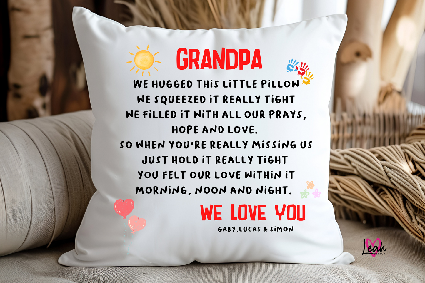 Abuelos Pillow Cover