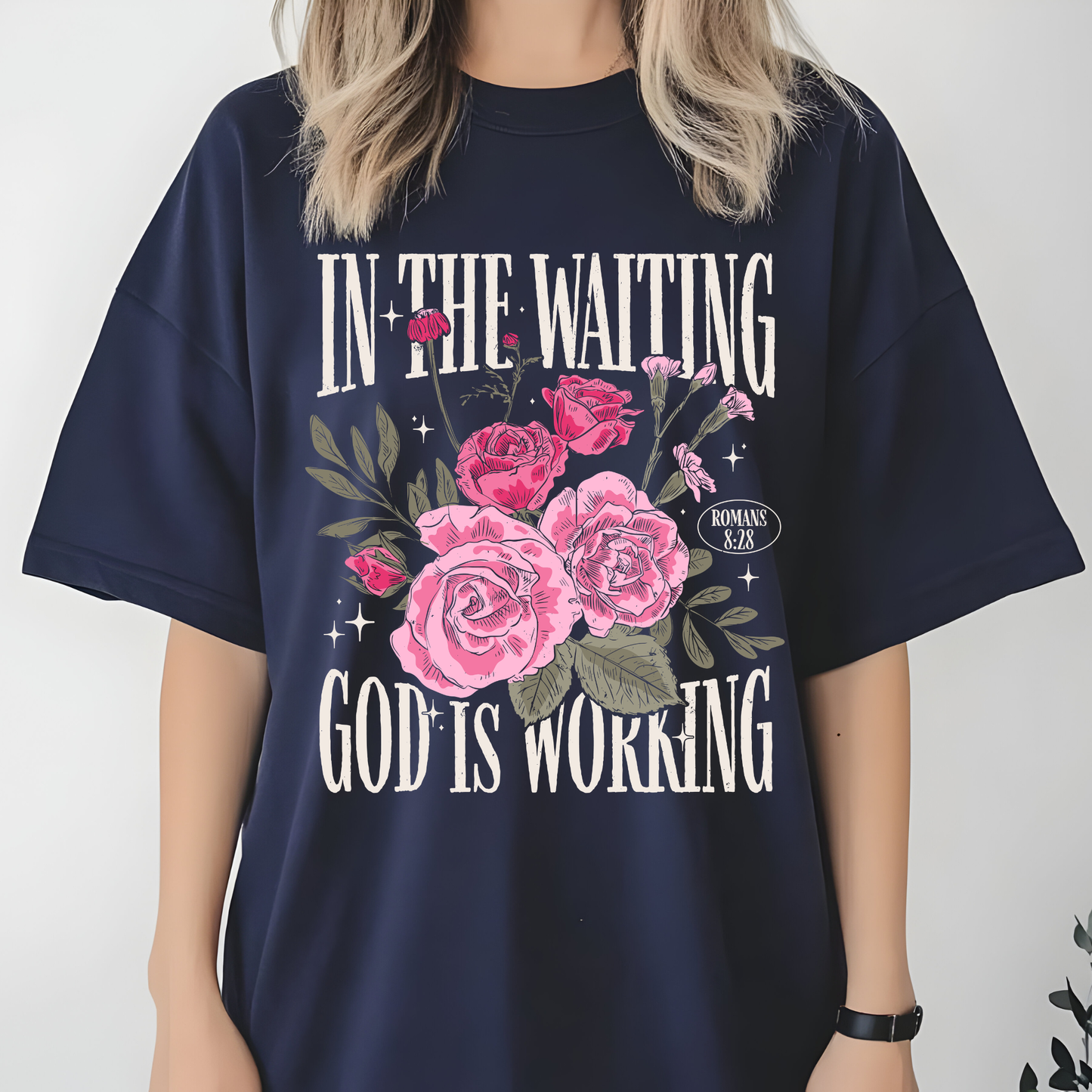 God  Is Working Tee
