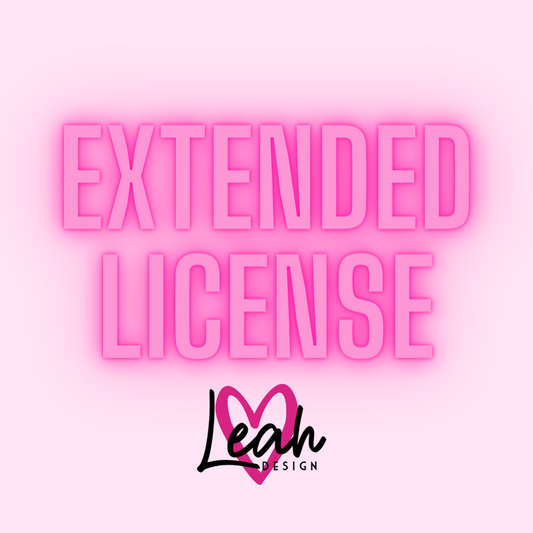 Copy of Extended License All Designs