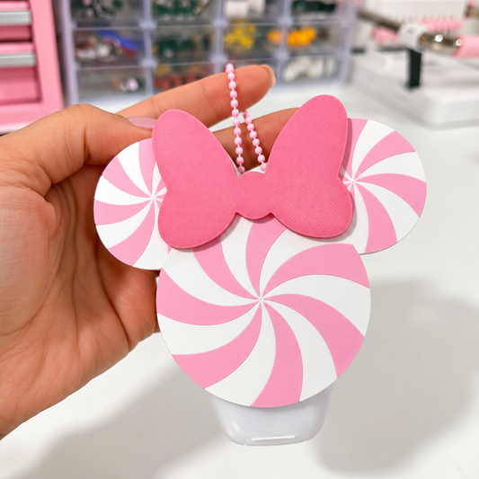 Pink Peppermint Pocketbac Holder