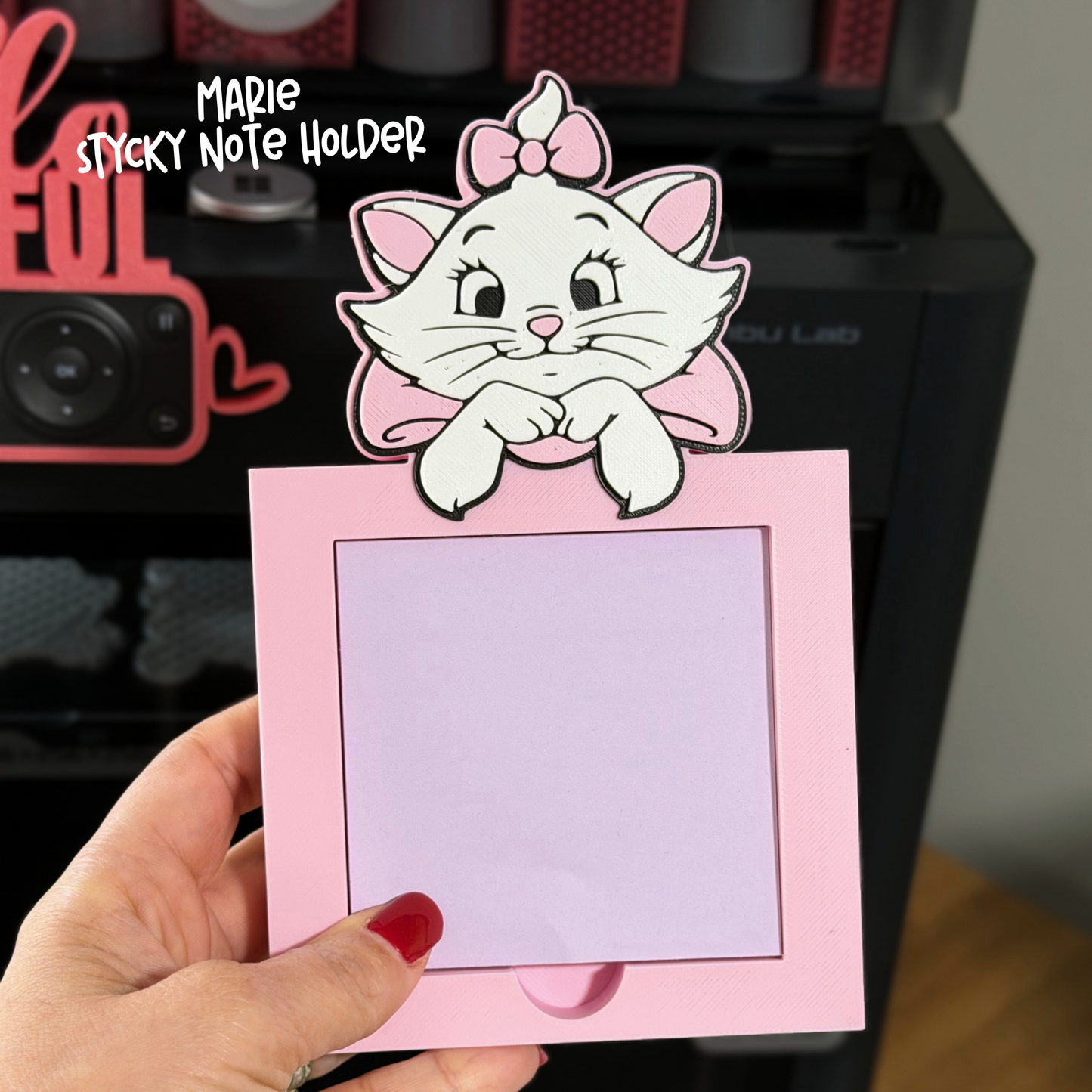 Marie Sticky Note Holder
