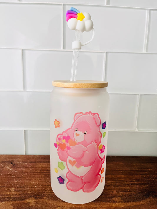 Love Bear Glass Cup