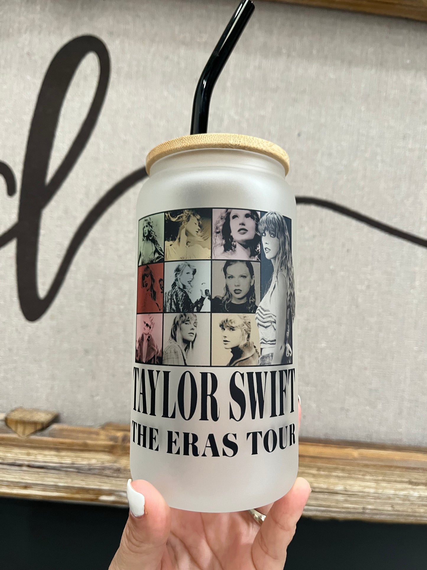 Taylor Swift Glass Can